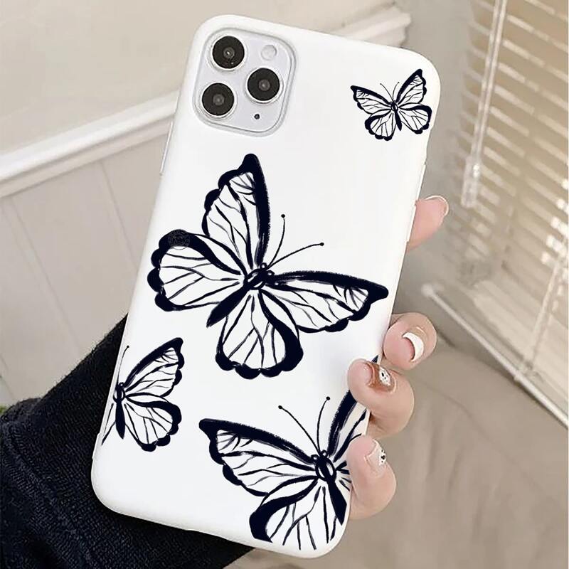 

Butterfly Pattern Phone Case, Multicolor