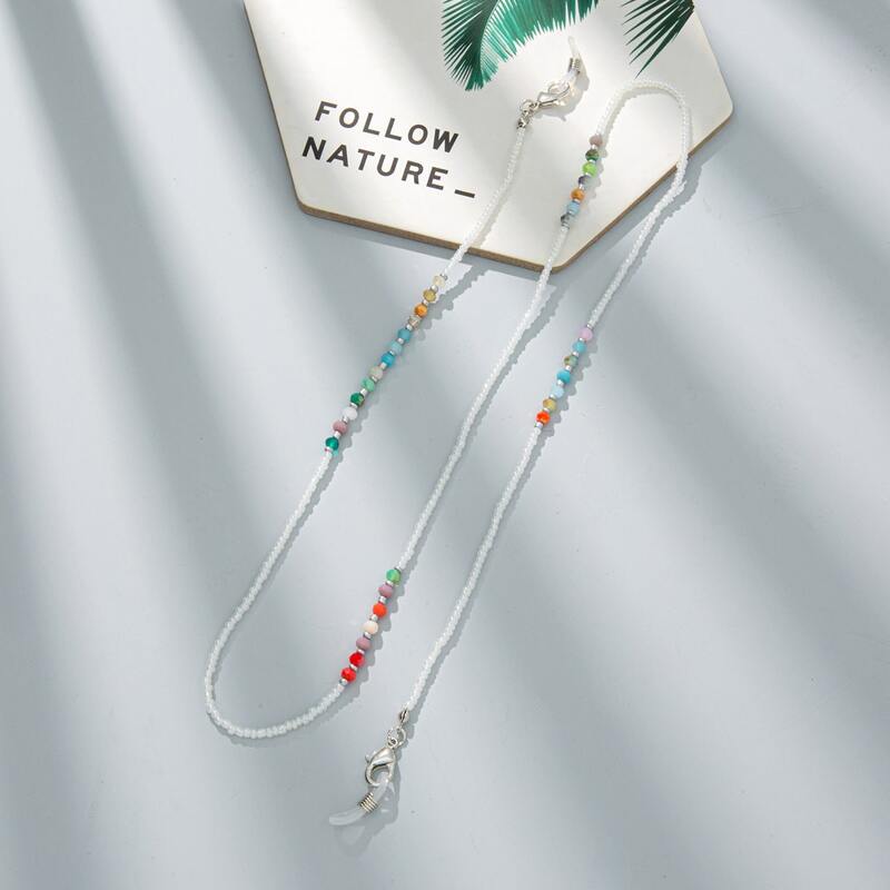 

Colorful Beaded Glasses Chain, Multicolor