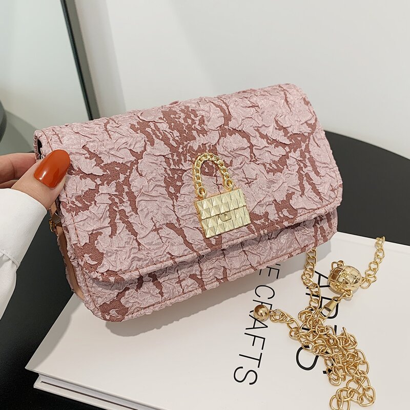 

Flap Crossbody Bag, Pink