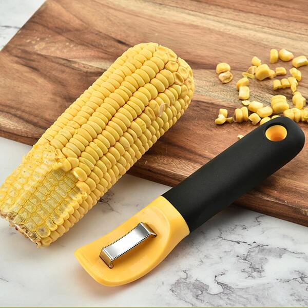 

1pc Color Block Corn Planer, Yellow