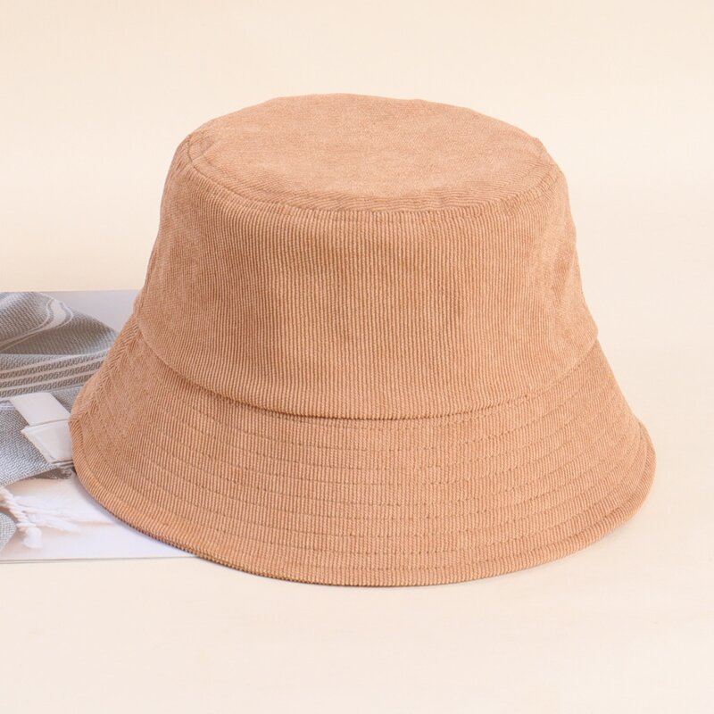 

1pc Plain Hat, Khaki