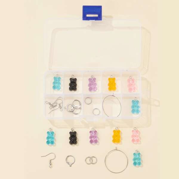 

1box Bear DIY Jewelry Accessory, Multicolor