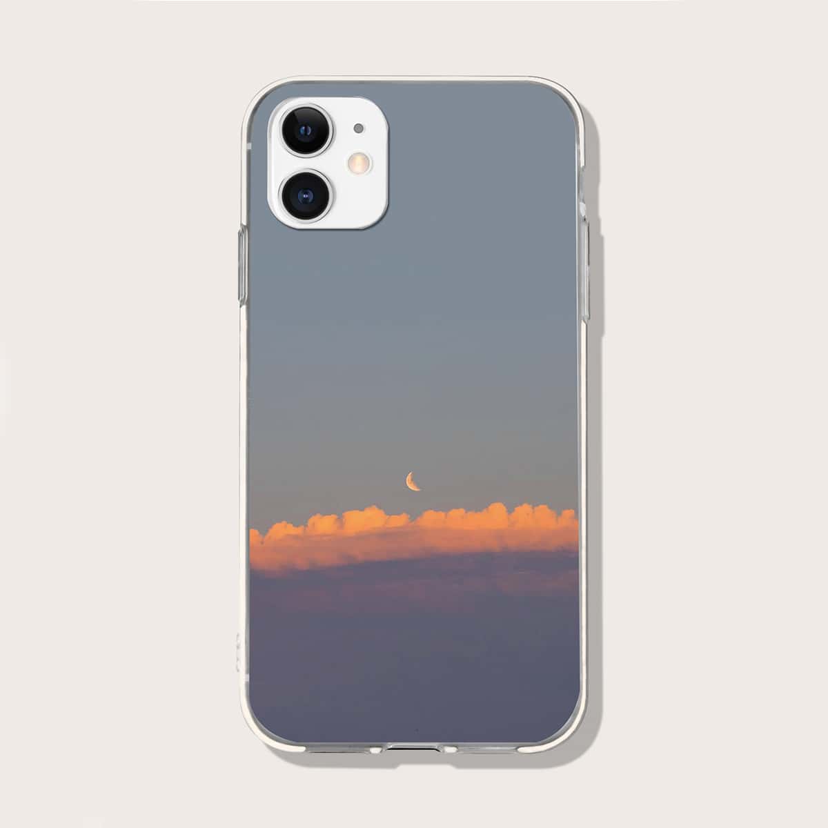 

Moon Scenery Phone Case, Multicolor