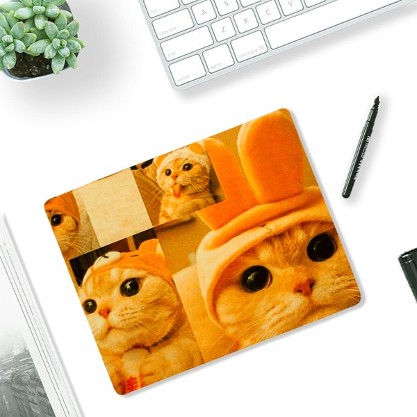 

Cat Pattern Mouse Pad, Multicolor