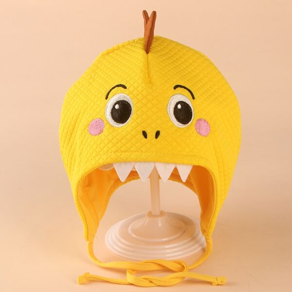 

Toddler Kids Cartoon Graphic Hat, Yellow
