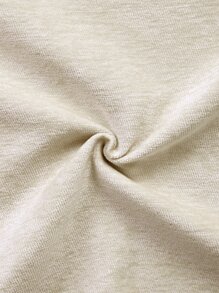 1 pieza Funda de cojín sin relleno simple - Beis - Ver 5