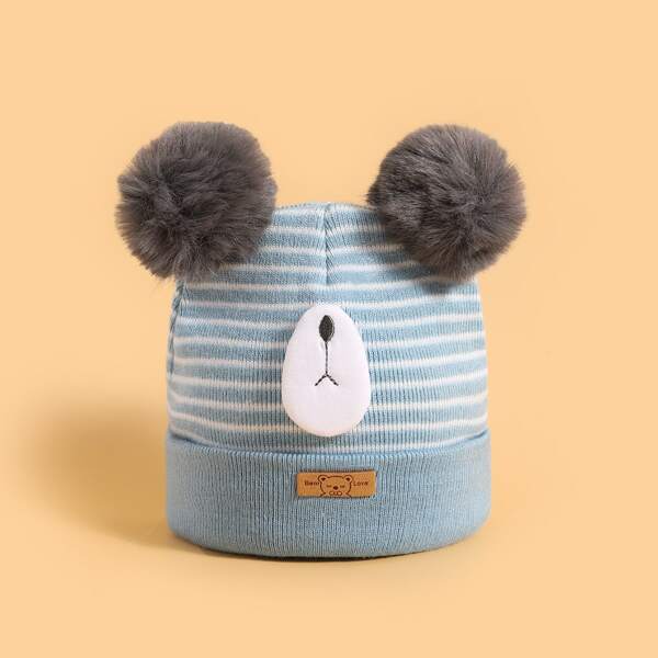 

Toddler Kids Cartoon Beanie, Multicolor