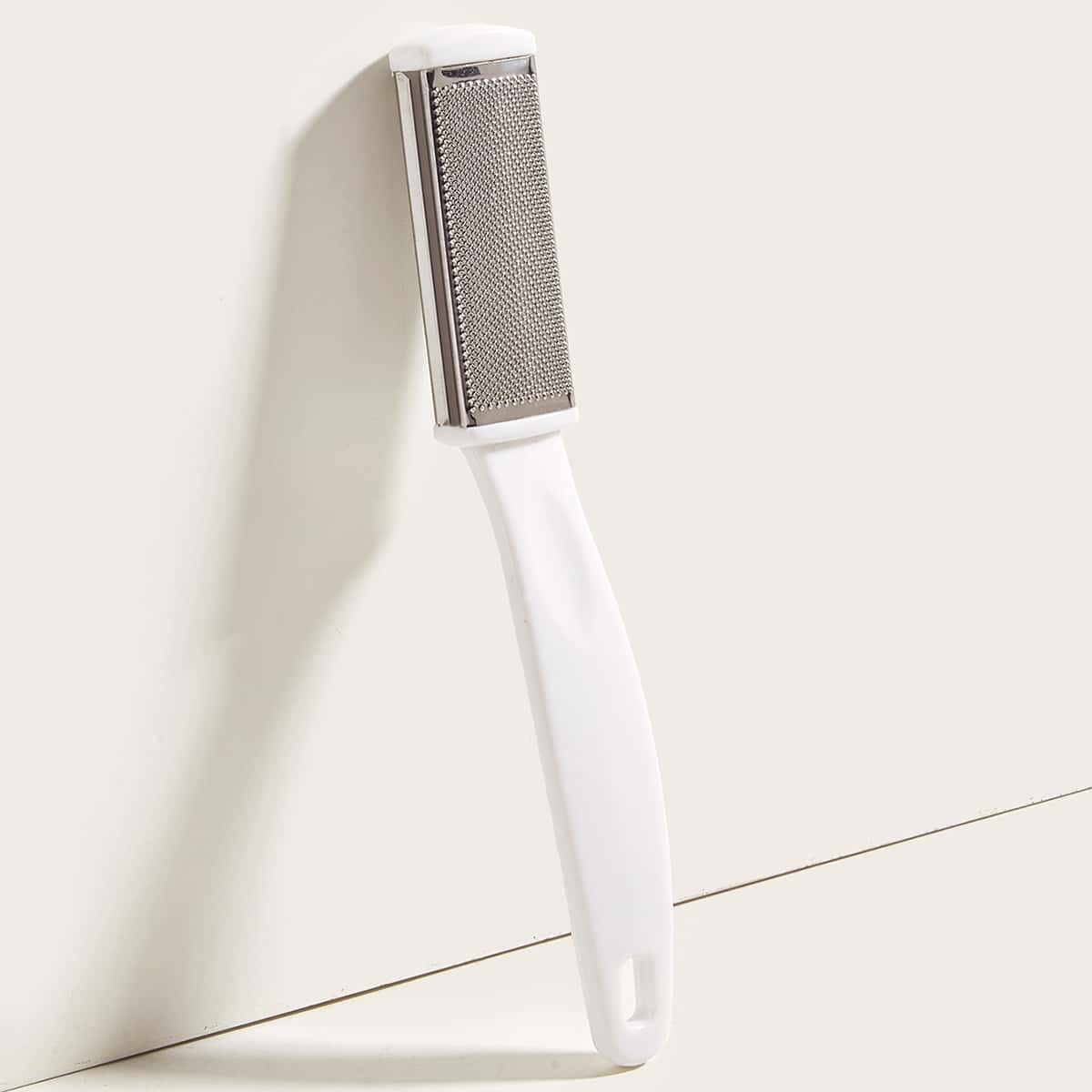 

1pc Stainless Steel Foot Brush, White