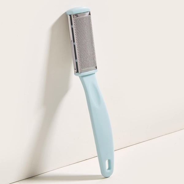 

1pc Stainless Steel Foot Brush, Blue