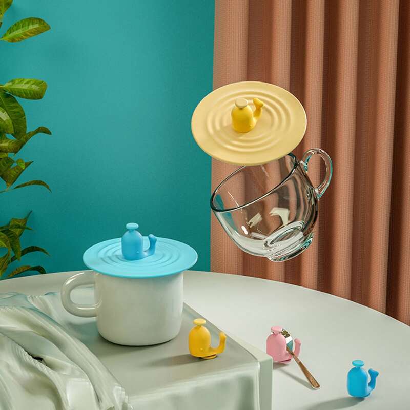 

1pc Random Color Cup Lid, Multicolor