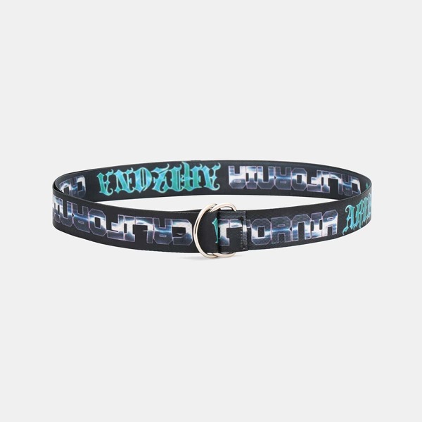 

Graphic Tape Belt, Black