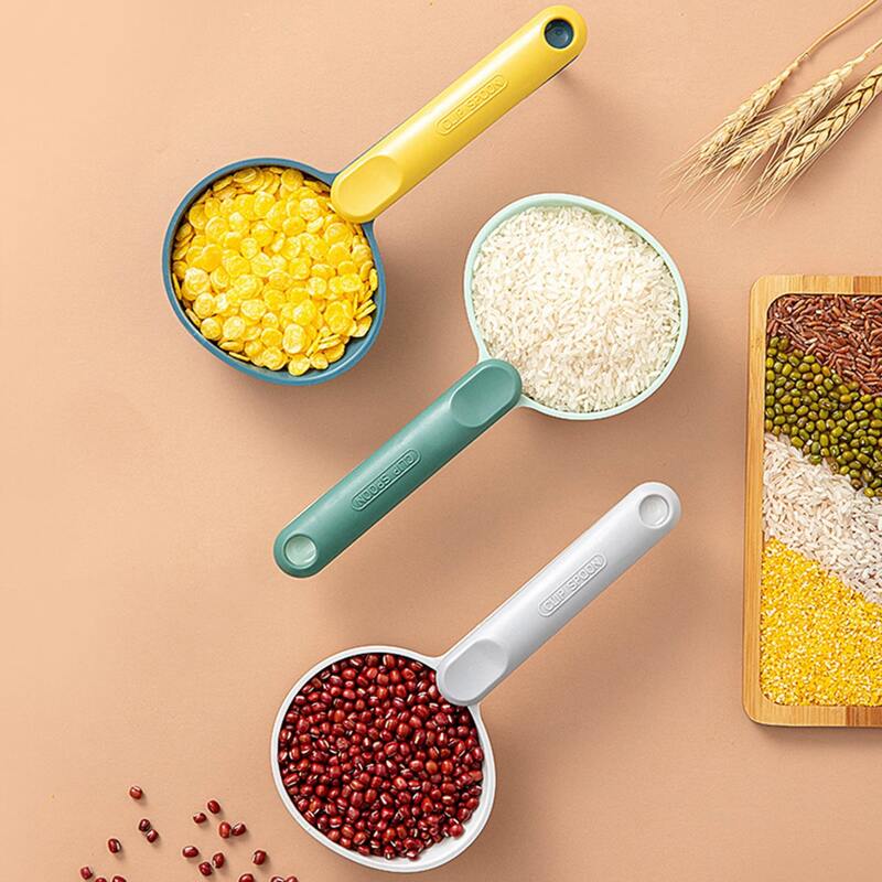 

1pc Random Color Multigrain Spoon, Multicolor