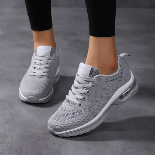 

Minimalist Lace Up Front Sneakers, Grey