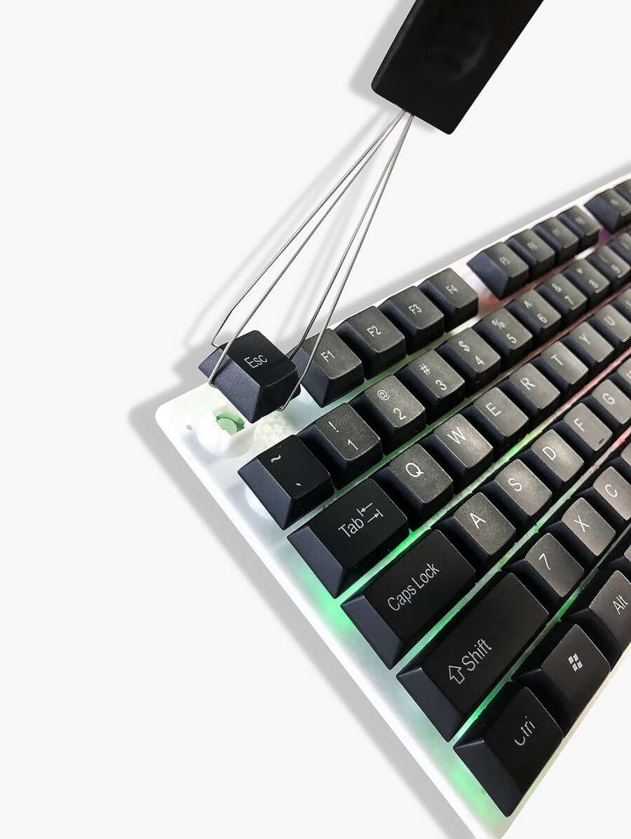 機械鍵盤鍵帽拉拔器 - 黑色 - 查看 1