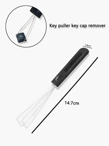 機械鍵盤鍵帽拉拔器 - 黑色 - 查看 3