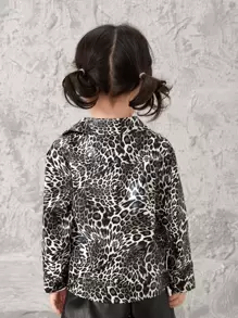 SHEIN Fille Perfecto léopard