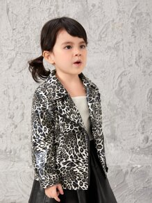 SHEIN Fille Perfecto léopard
