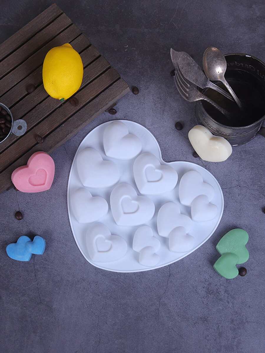 Heart shaped chocolate mold shein