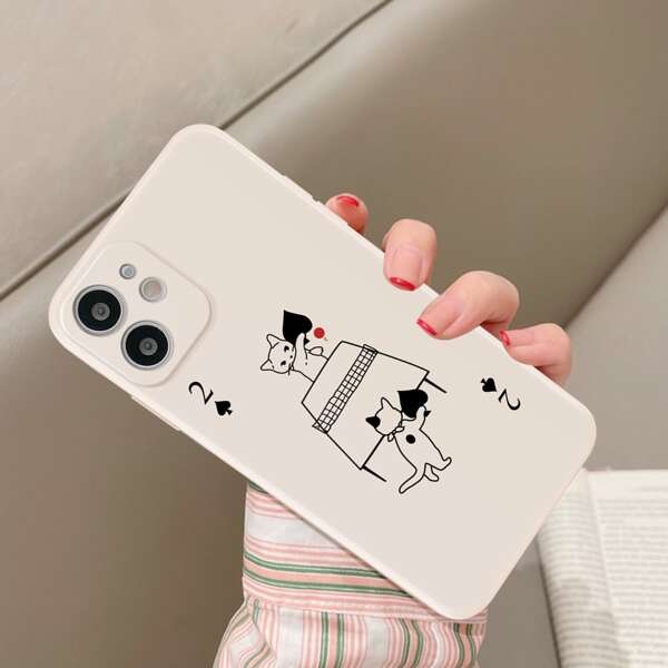 

Cartoon Cat Phone Case, Multicolor