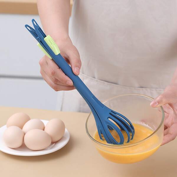 

1pc Multifunction Whisk, Blue