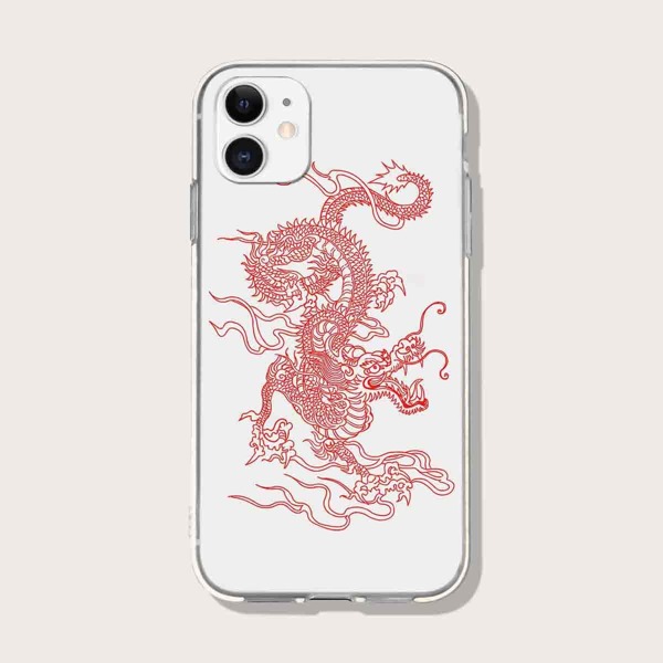 

Chinese Dragon Phone Case, Red