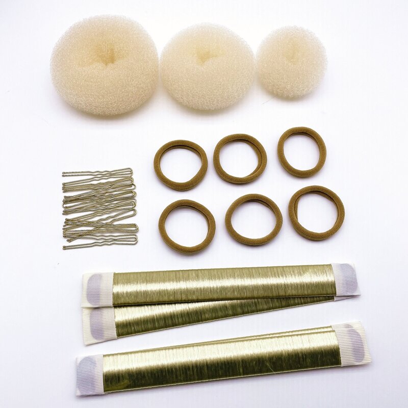 

30pcs Hair Styling Tool Set, Beige
