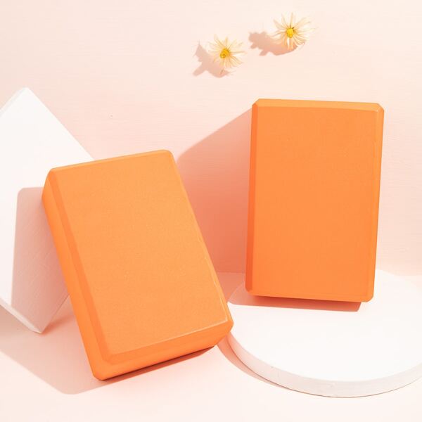 

2pcs Solid Yoga Brick, Orange