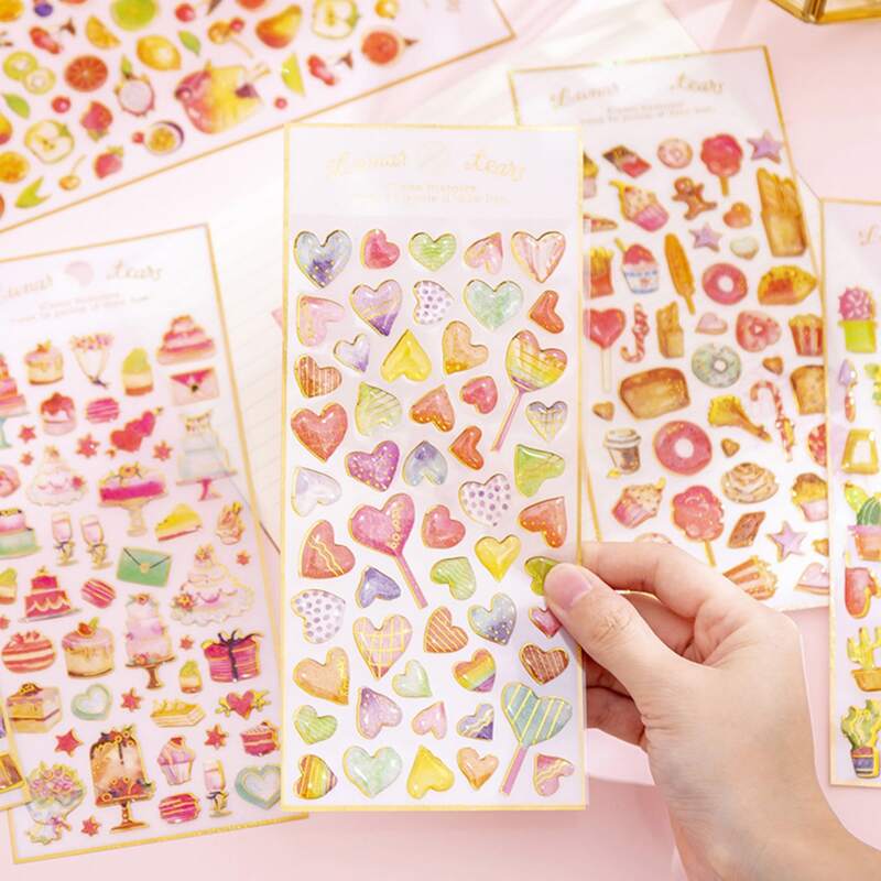 

1pc Cartoon Graphic Random Sticker, Multicolor