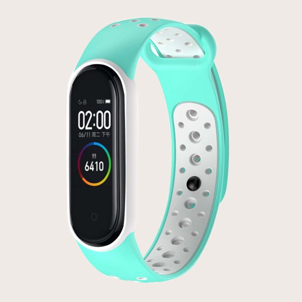 

Силиконовый ремешок и чехол Xiaomi 2 в 1, Мятно-зеленый
