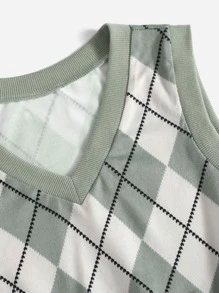 Muchica Áo hai dây Hình học Giải trí - Nhiều màu - Xem 4