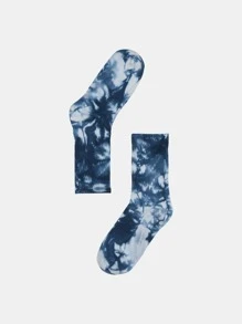 ROMWE Street Life Tie Dye Crew Socks - Multicolor - View 6