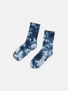 ROMWE Street Life Tie Dye Crew Socks - Multicolor - View 2