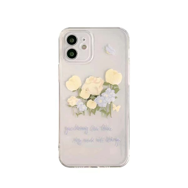 

Floral Clear Phone Case