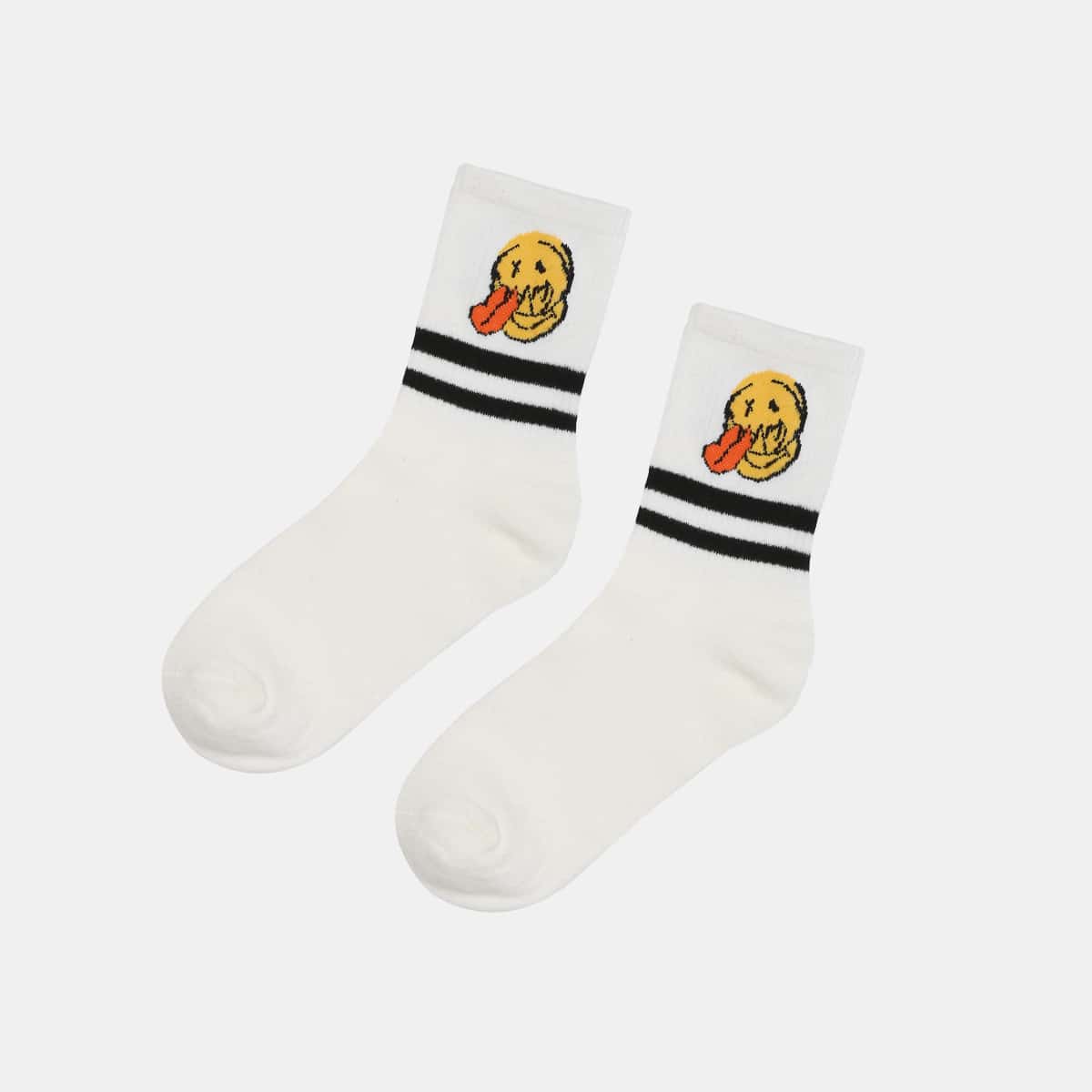

Graphic Crew Socks, Multicolor