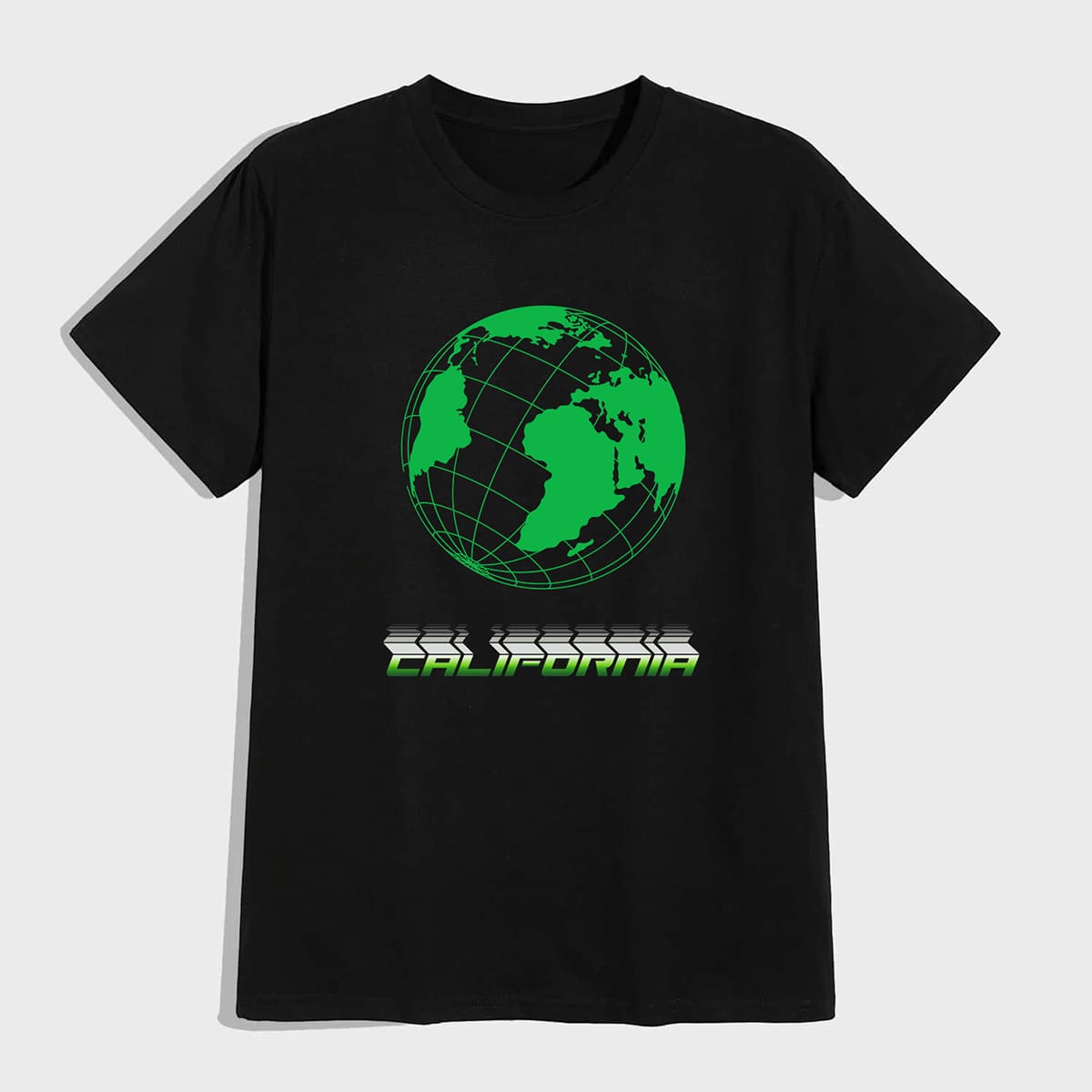 

Guys Letter Graphic Tee, Black