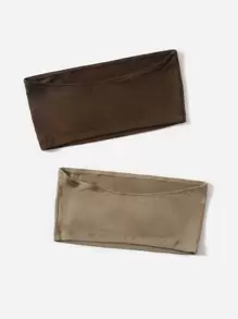 SHEIN Tween Girls 2 Packs Tube Top - Multicolor - View 2