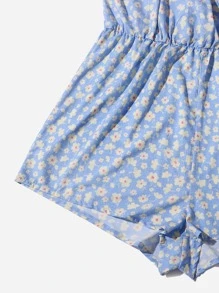 مقاس كبير رومبير نوم طباعة الأزهار رسن