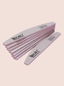 klimonla Nail File 5pcs Professional Reusable 100/180 Grit Double Sides Washable Nail File Manicure Tools For Poly Nail Extension Gel And Acrylic Nails Tools Suit For Home Salon,Nail Supplies,Nail Tools,Nail Art Tools,Back To School,Nails,Nail Tools For Press On Nails - Grey - View 3
