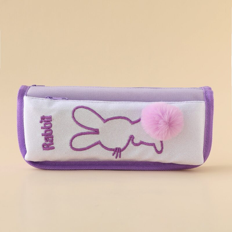 

Cartoon Rabbit Pencil Case, Lilac purple