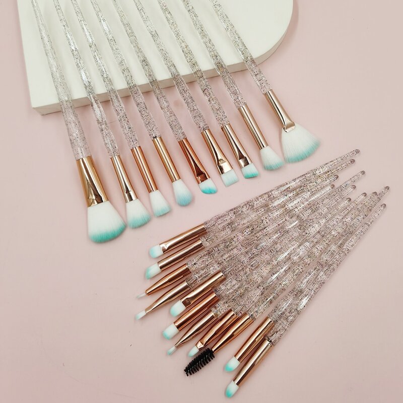 

20pcs Makeup Brush Set, Cadet blue