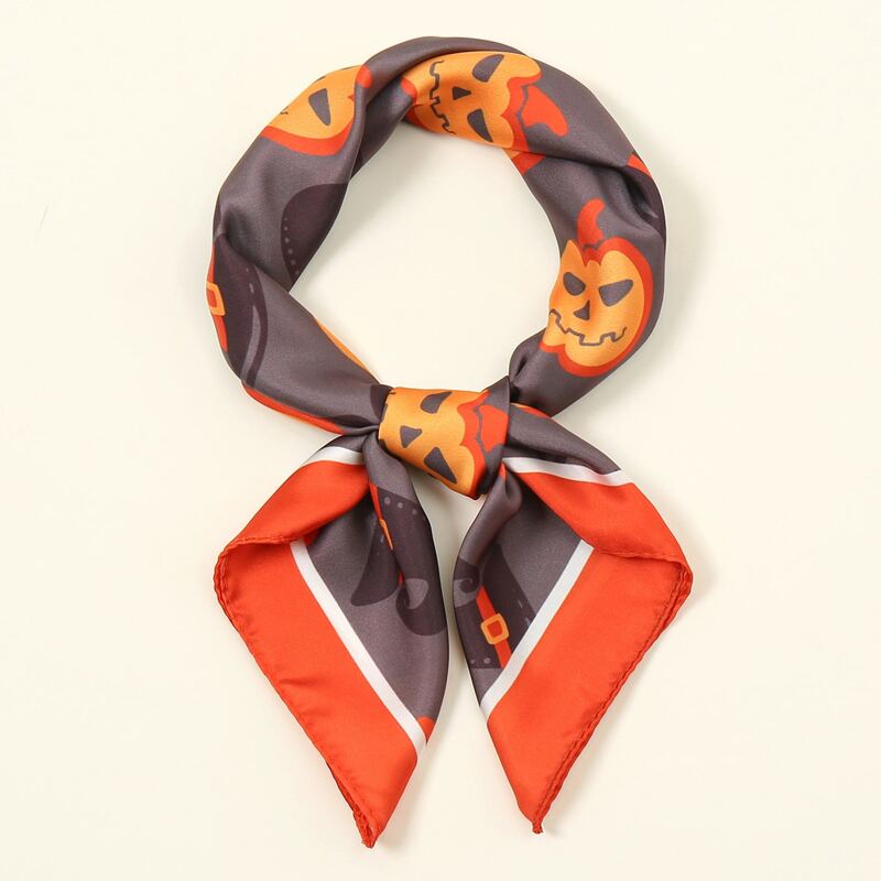 

Halloween Pumpkin Pattern Bandana, Multicolor