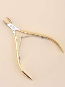 1pc Dead Skin Nail Scissor - Gold - View 1