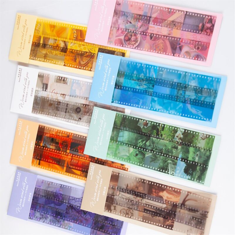 

8pcs Random Pattern Sticker, Multicolor