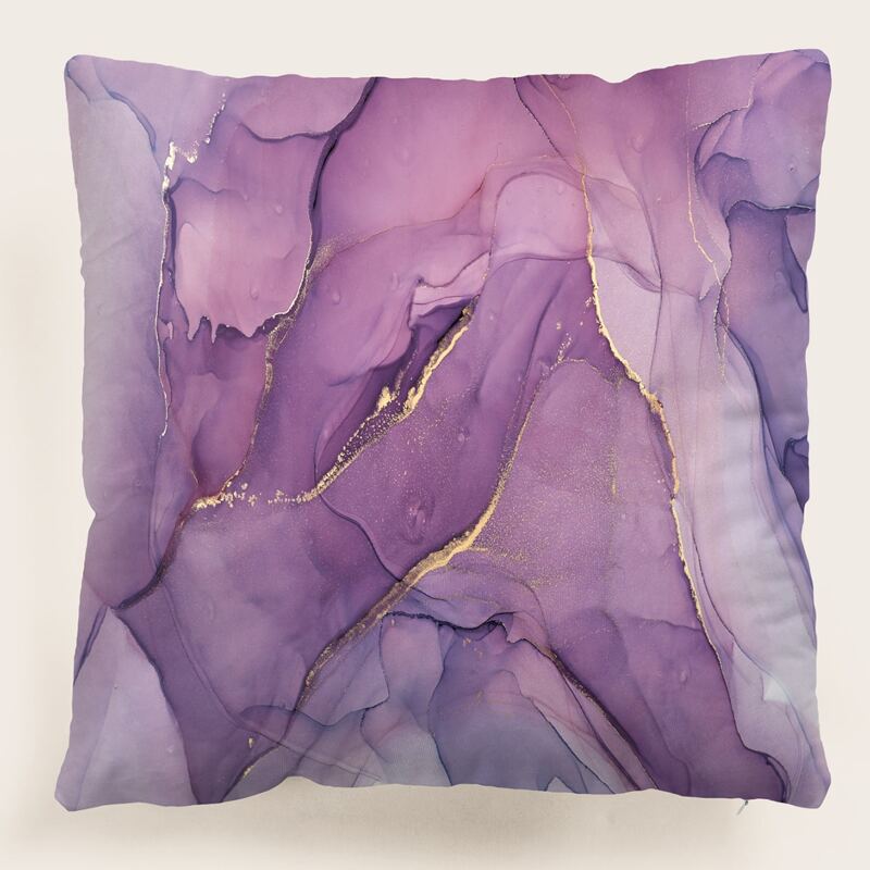 

Marble Pattern Cushion Cover Without Filler, Multicolor