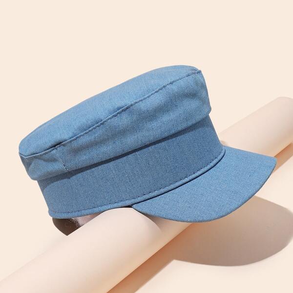 

Simple Baker Boy Cap, Blue