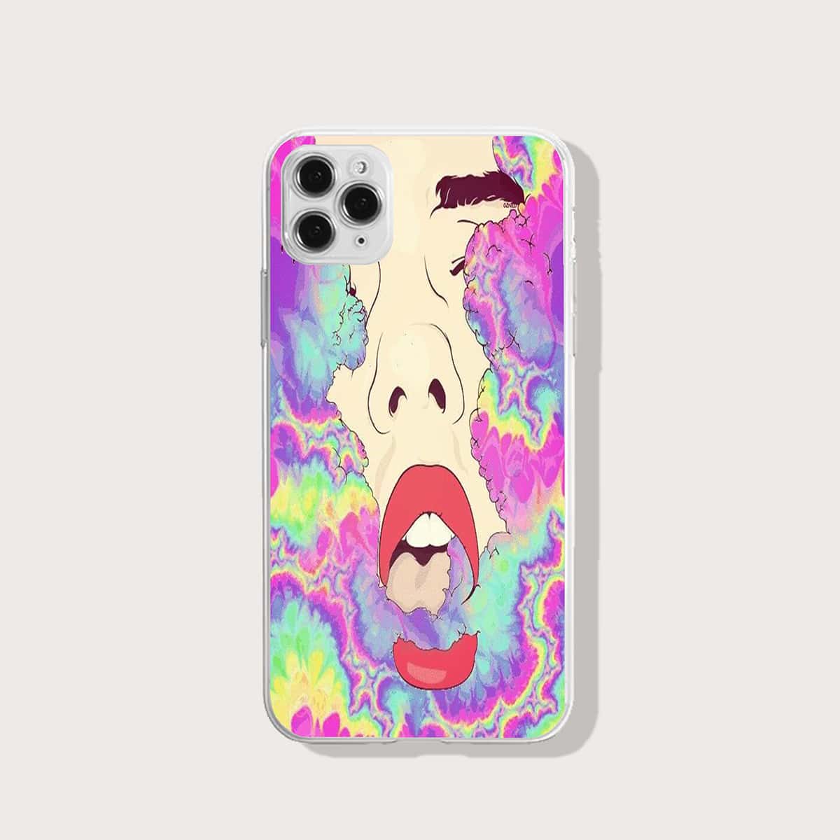 

Watercolor Female Pattern Phone Case, Multicolor