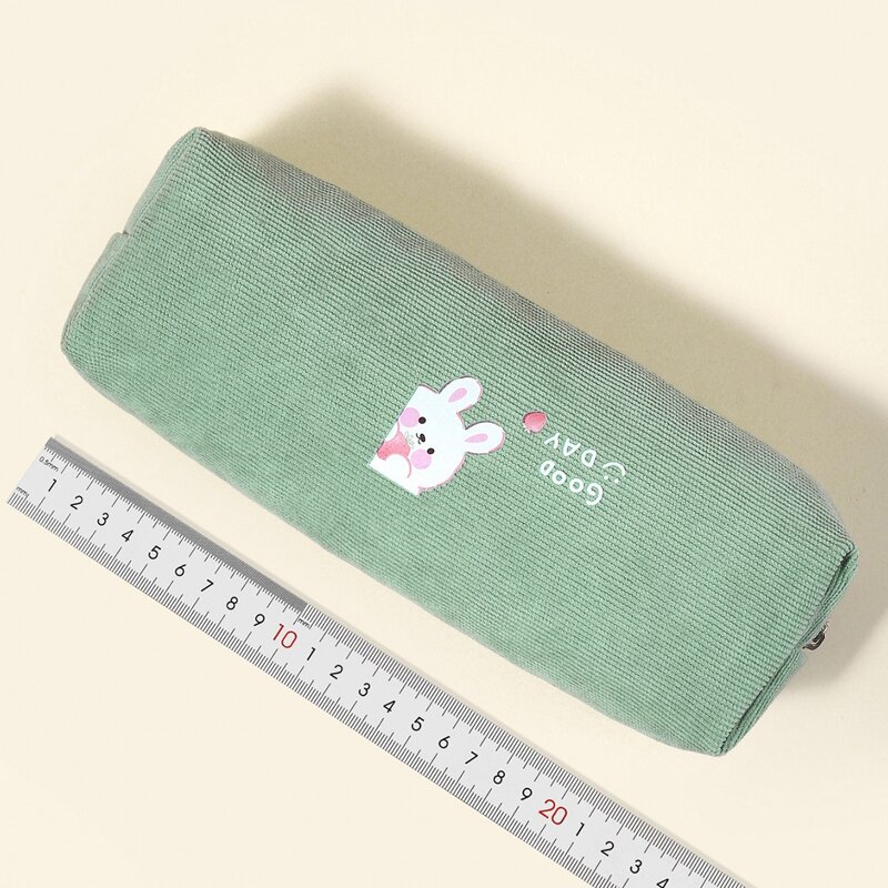 

Cartoon Graphic Pencil Case, Mint green