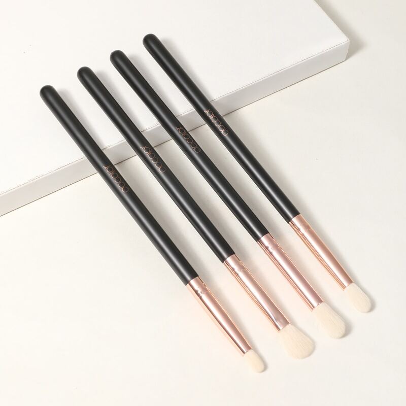 

4pcs Eyeshadow Brush Set, Black