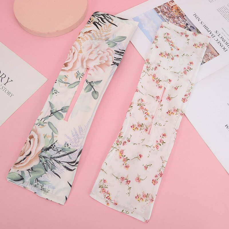 

1pc Random Flower Graphic Hair Tie, Multicolor