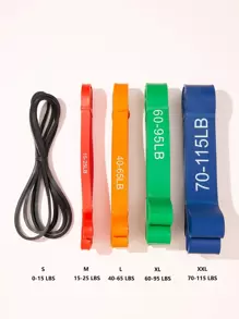 鍛煉阻力帶 - 彩色 - 查看 4